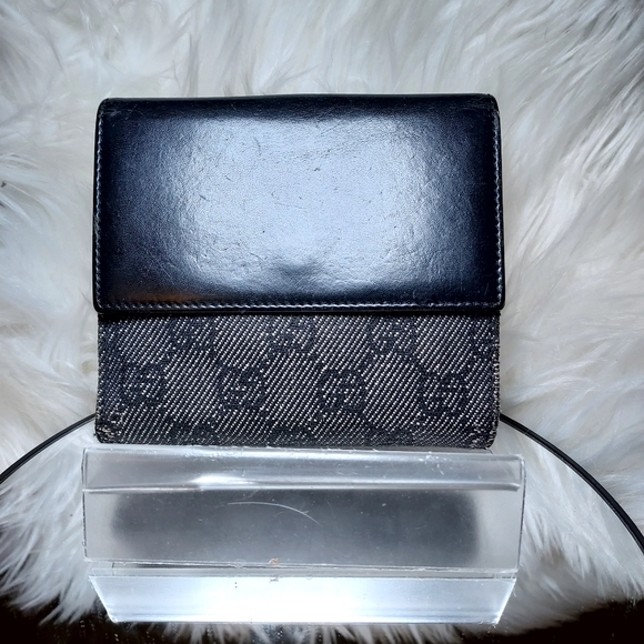 Gucci GG Bifold Canvas Jackie Horsebit Wallet - Picture 2 of 9